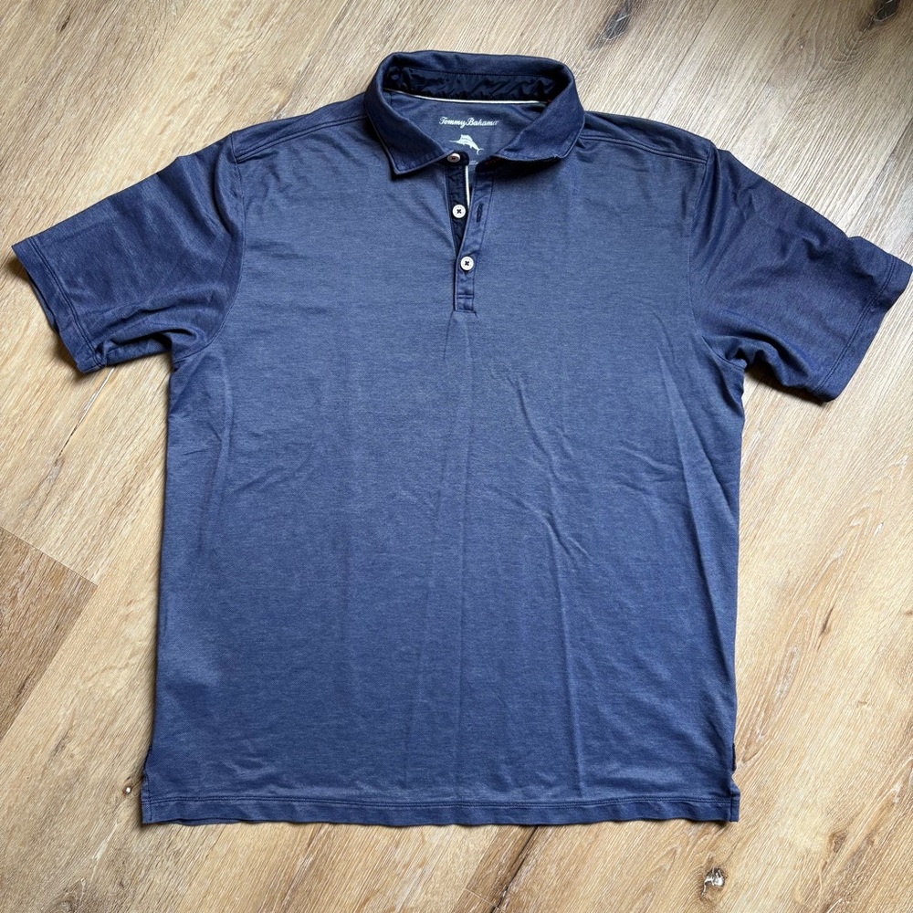 Tommy Bahamas Men’s Performance Polo in Navy